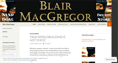 Desktop Screenshot of blairmacgregorbooks.com
