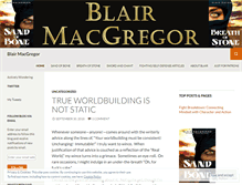 Tablet Screenshot of blairmacgregorbooks.com
